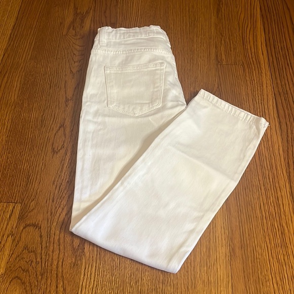 DL1961 Girl’s White Brady Slim Jeans Size 10 - Picture 1 of 7
